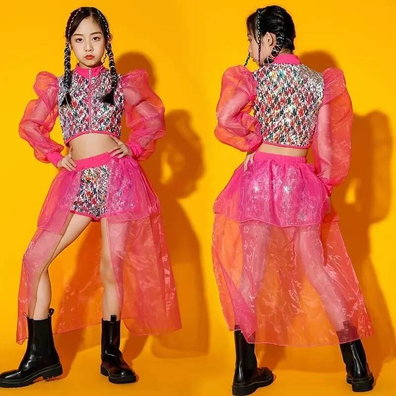 Jazz Costume Sequins Dance Gir - Photography Online 评论和价格