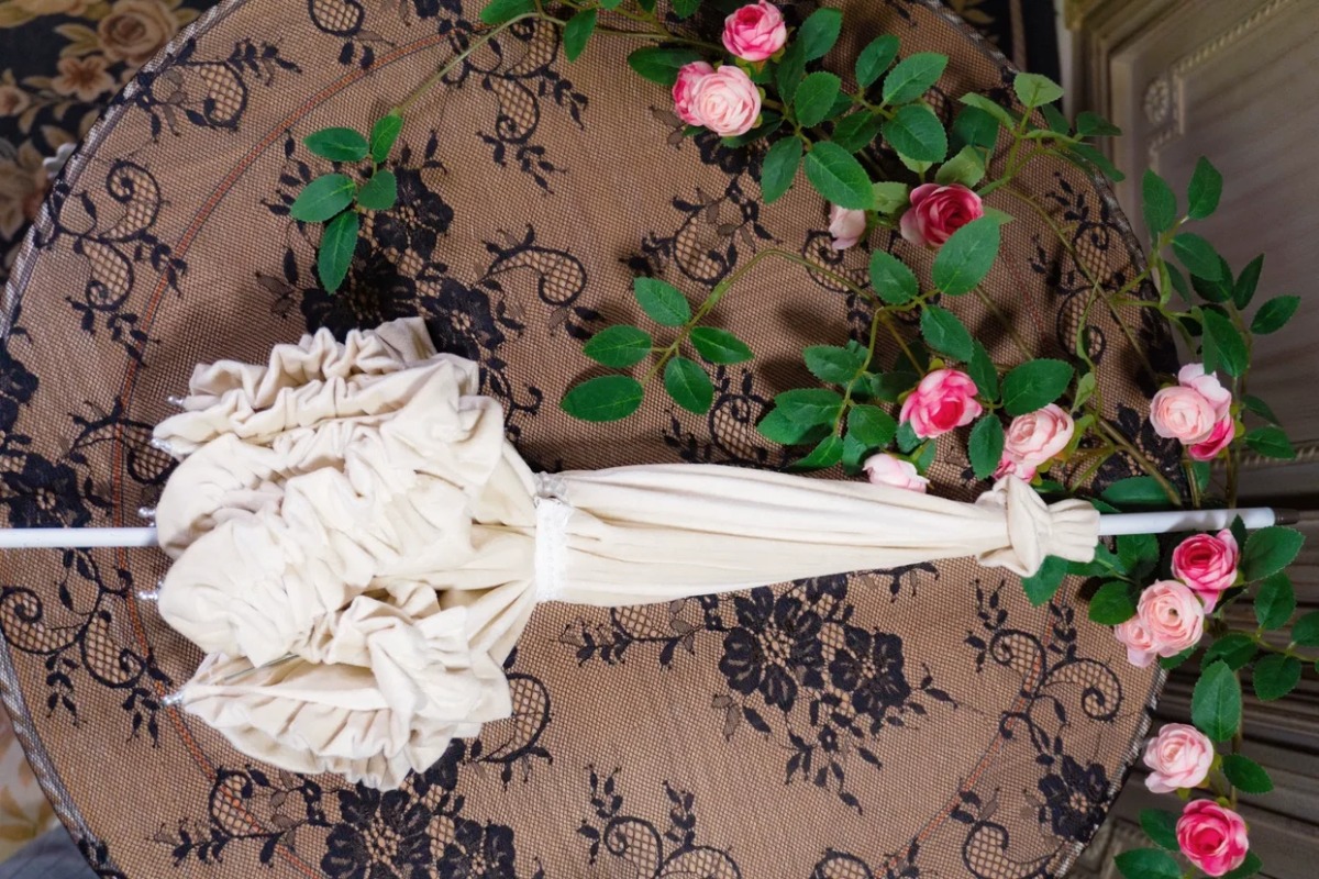 Handmade Vintage Lolita Umbrel - Photography Umbrella 评论和价格