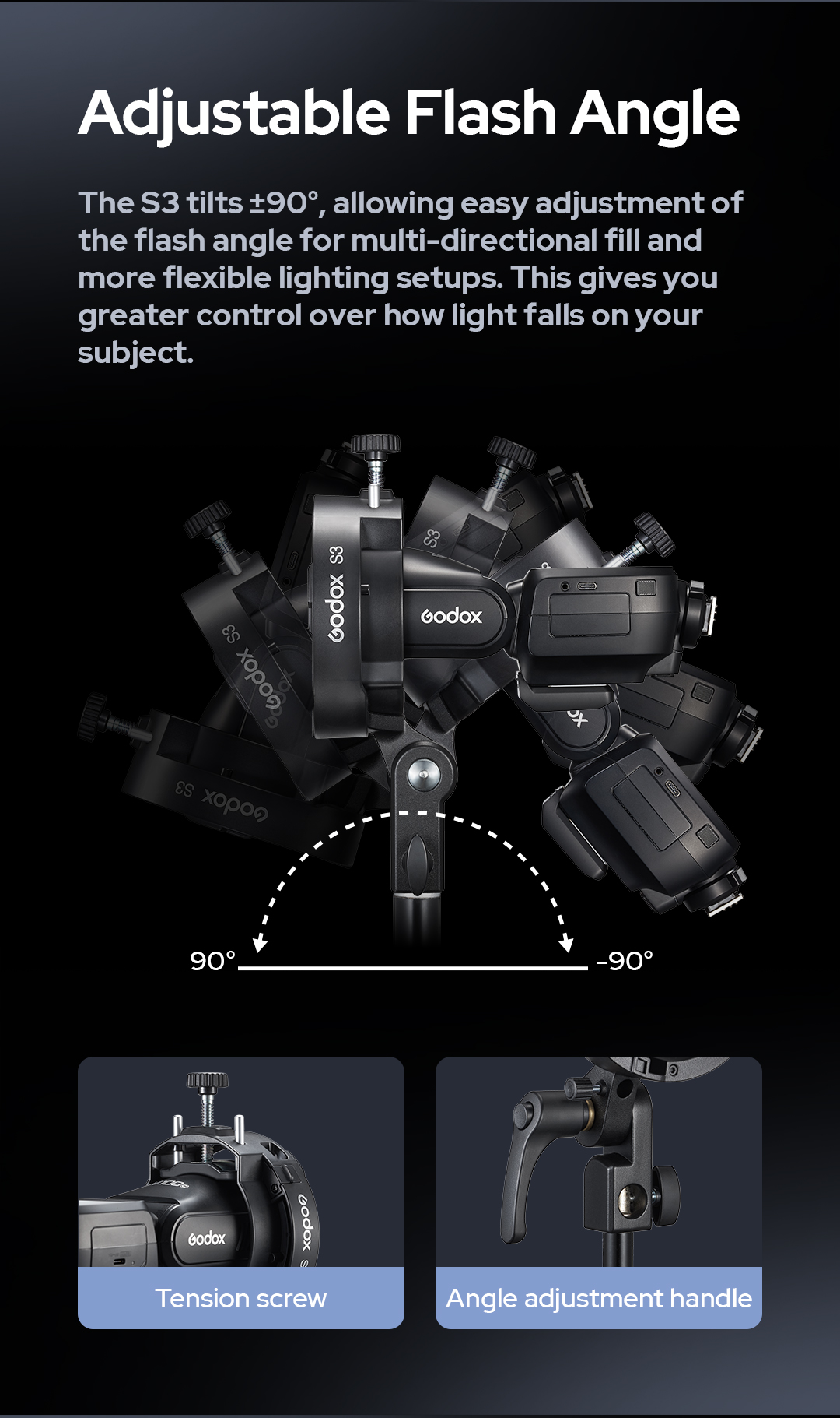 Godox S3 Bowens Mount Flash S- - Beauty Dish Softbox 评论和价格
