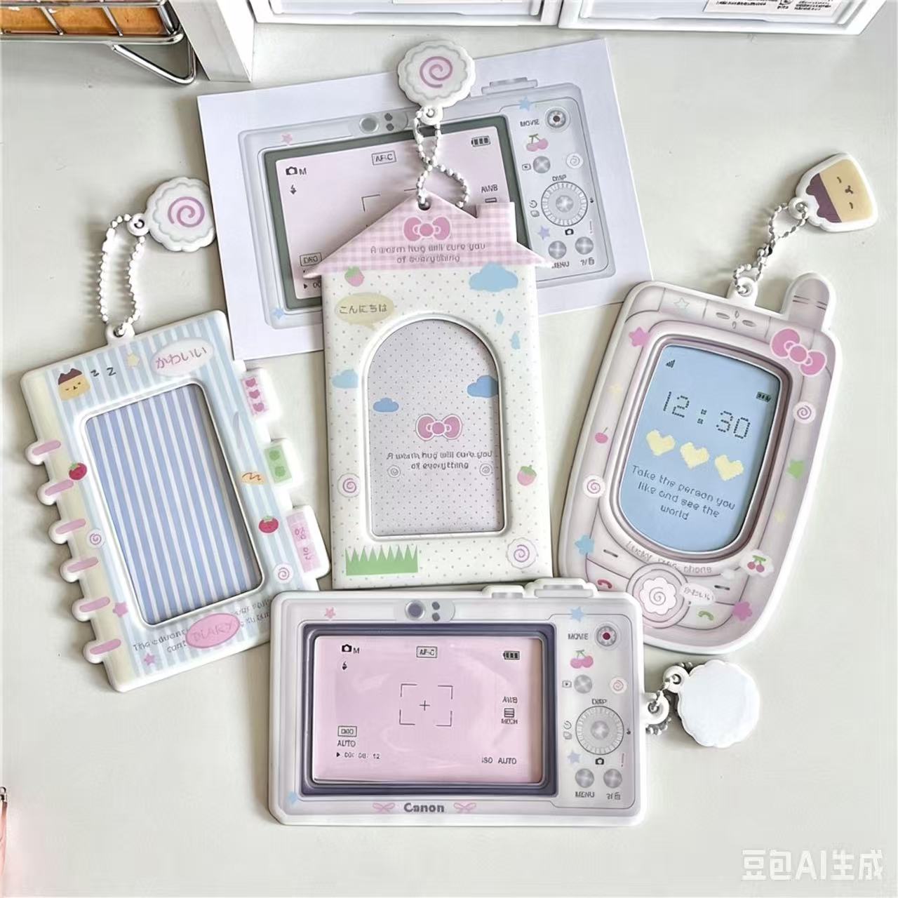 1PC Cartoon Kpop Photocard Hol - Photography With Mobile 评论和价格