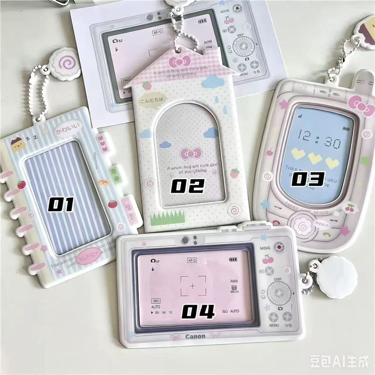 1PC Cartoon Kpop Photocard Hol - Photography With Mobile 评论和价格