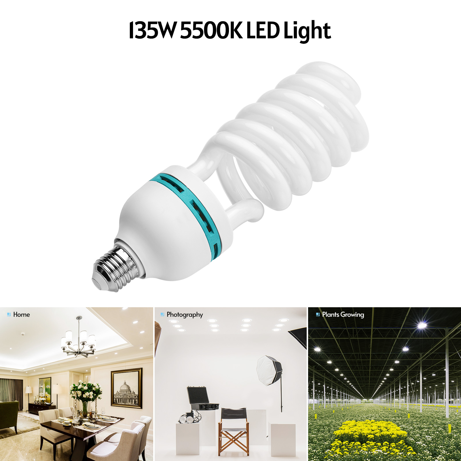 Andoer Spiral Fluorescent Ligh - Photography Bulb 评论和价格