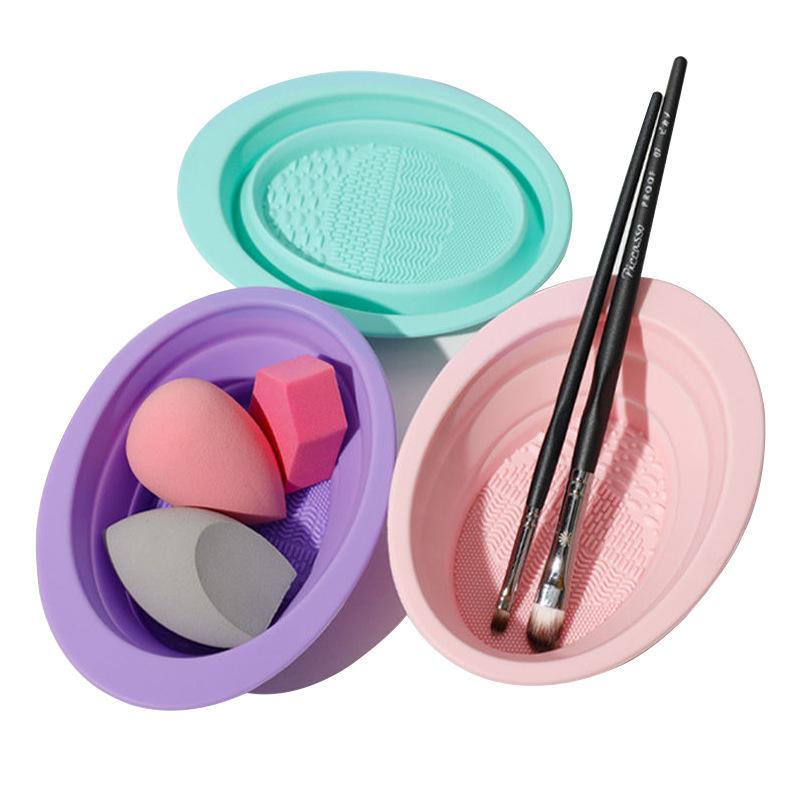 Soft Silicone Makeup Brush Cle - Beauty Dish Softbox 评论和价格