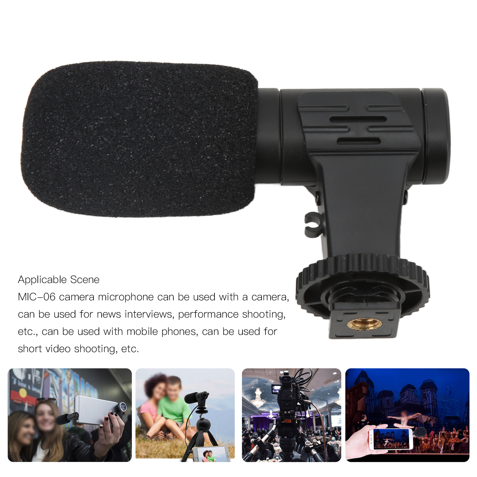 3.5mm Mini Microphone Video Re - Photography With Mobile 评论和价格