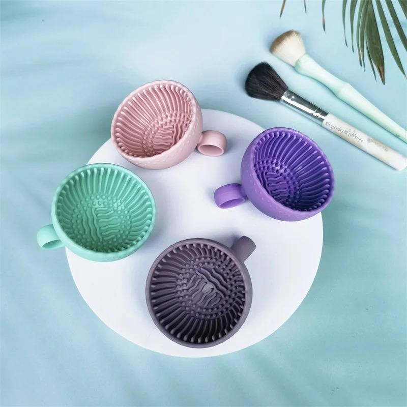Soft Silicone Makeup Brush Cle - Beauty Dish Softbox 评论和价格