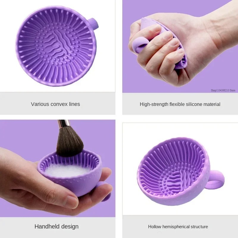 Soft Silicone Makeup Brush Cle - Beauty Dish Softbox 评论和价格