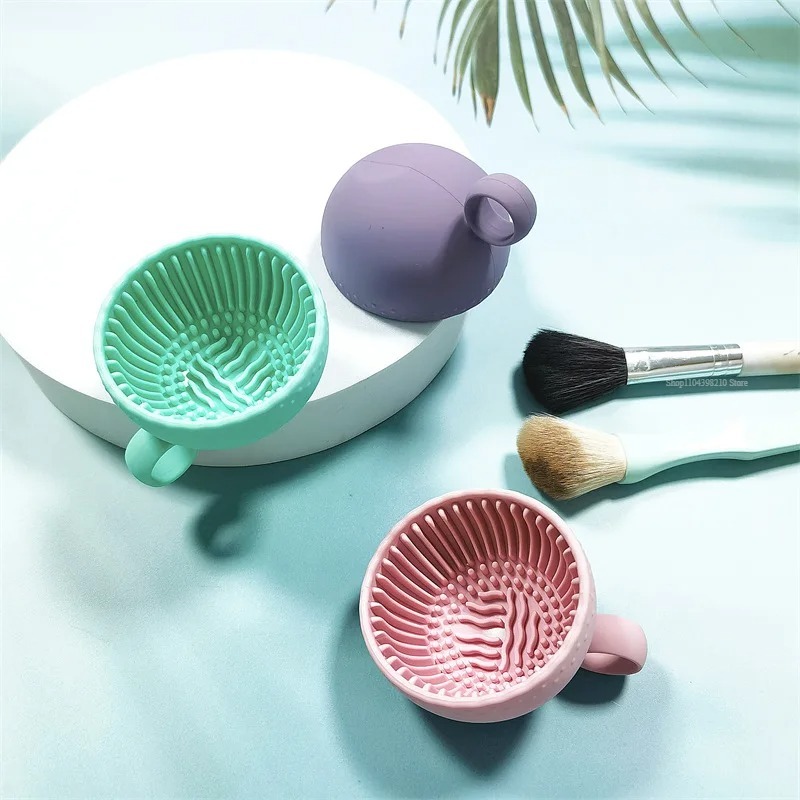 Soft Silicone Makeup Brush Cle - Beauty Dish Softbox 评论和价格