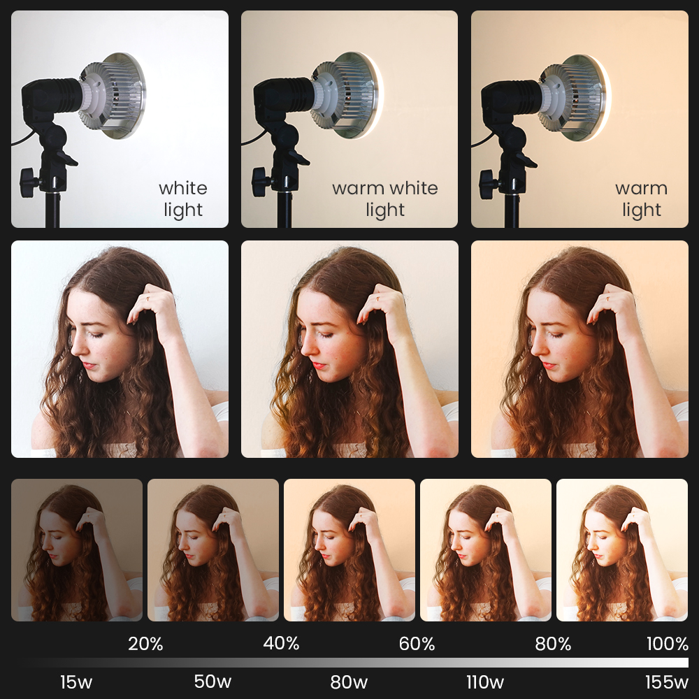 Dimmable LED Video Light With  - Photography Bulb 评论和价格