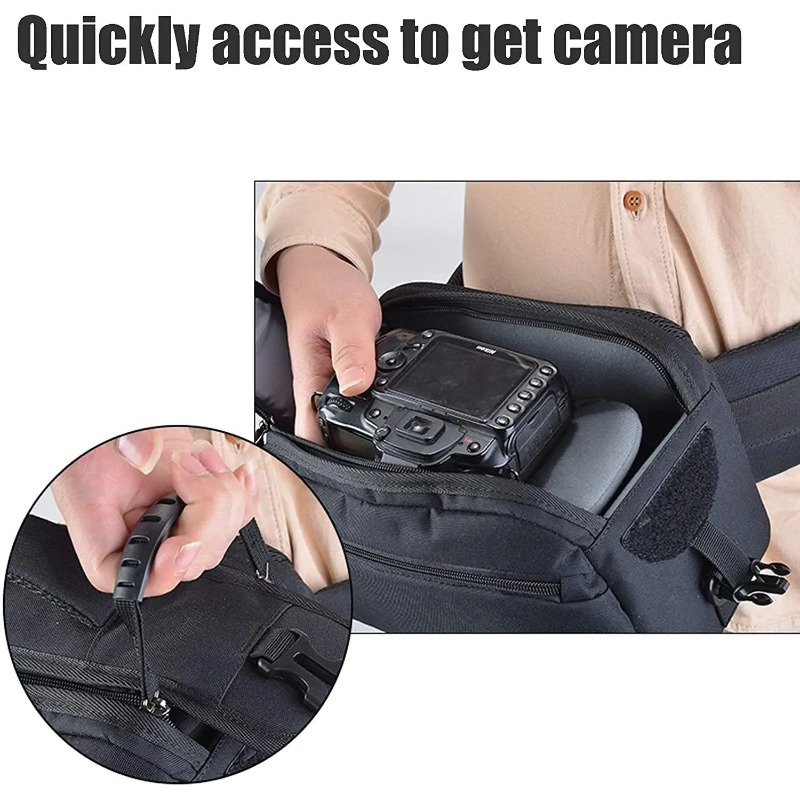 Waterproof One-Shoulder Sling  - Photography Outdoor 评论和价格