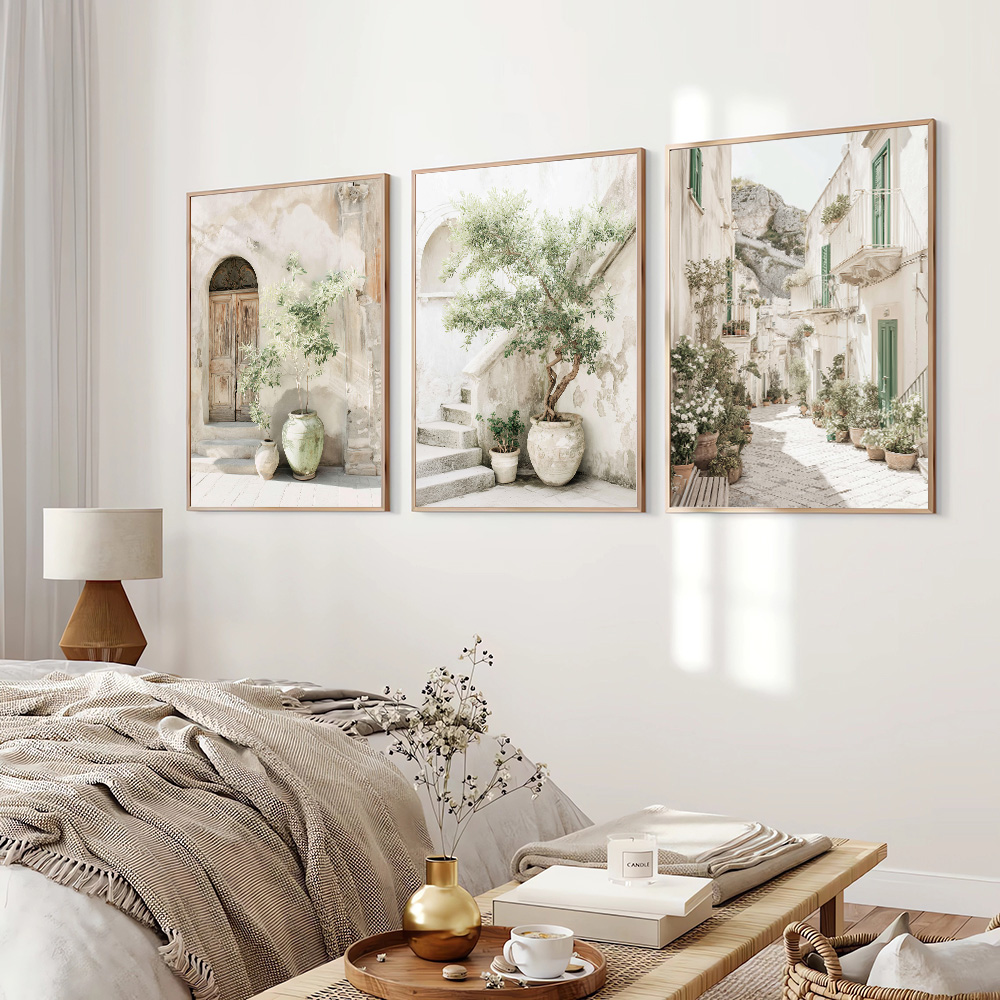3pcs Set Unframed Italy Medite - Photography Kit 评论和价格