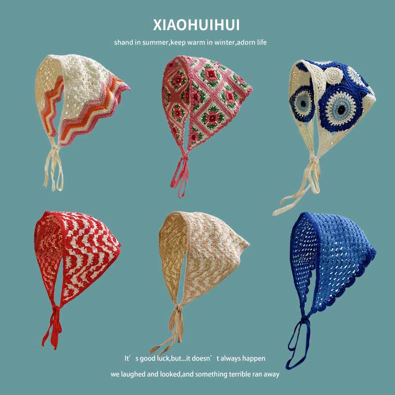 French Ins Knitted Lace Triang - Photography Triangle 评论和价格