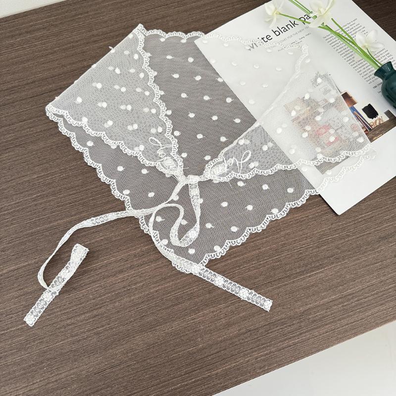 Fashion Lace Hair Scarf Wraps  - Photography Triangle 评论和价格