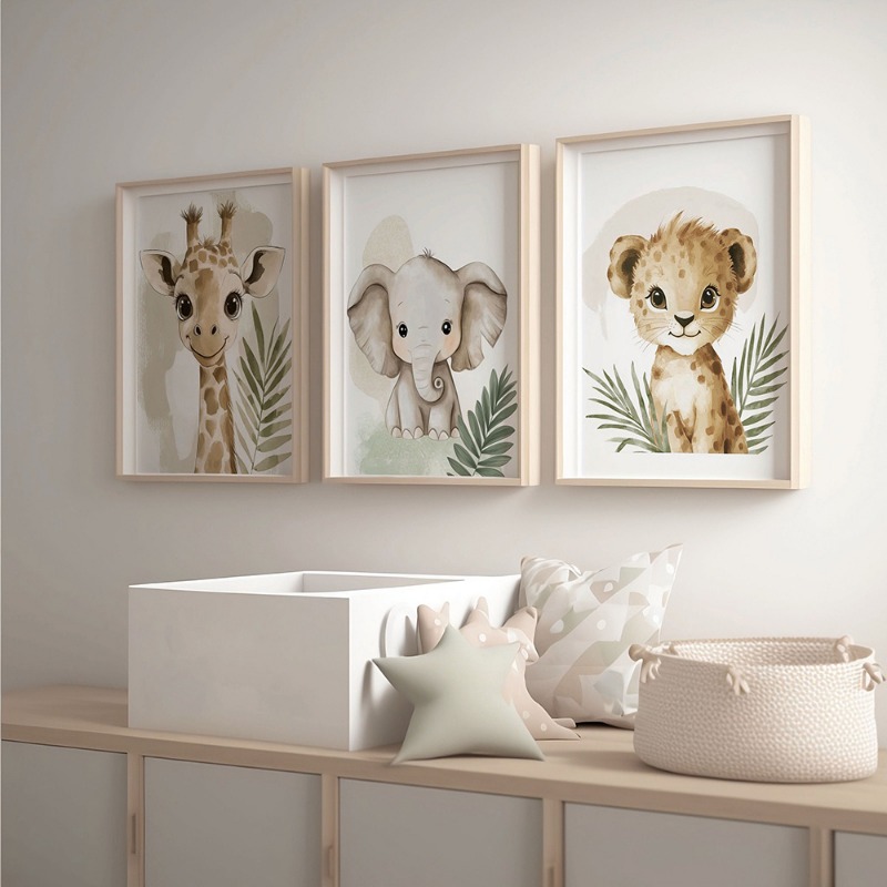 3pcs Safari & Jungle Animal Ca - Photography Kit 评论和价格